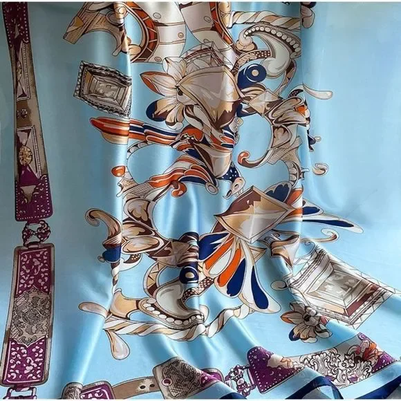 Silky scarf - Picture 3 of 6